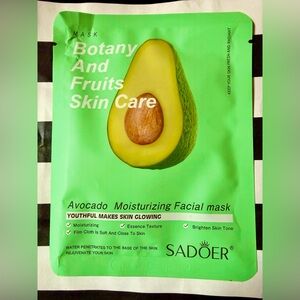 💚 Sadoer 🥑 Avocado Moisturizing Facial Mask - Juicy Pack! ⭐️